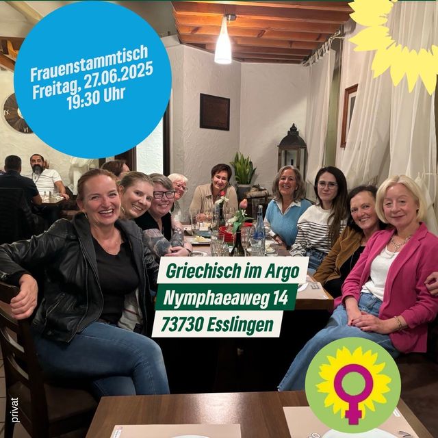 Grüner Frauenstammtisch im Juni