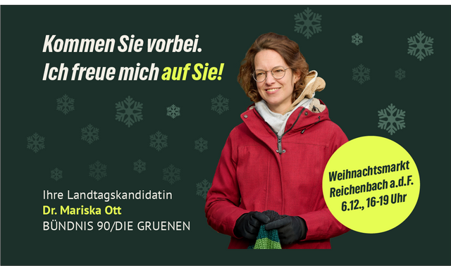 Weihnachtsmarkt  Reichenbach