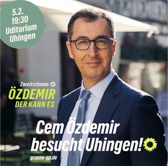 Cem Özdemir besucht Uhingen
